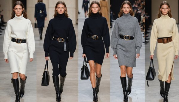 Ceinture pour robe pull : découvrez les tendances 2025